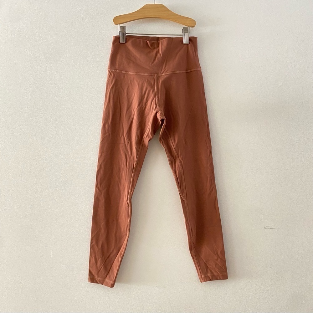 Lululemon Align Leggings Pants Dark Terra Cotta Women’s Size Small